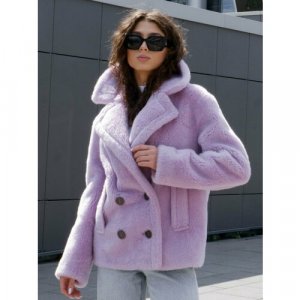 Куртка , размер 54, фиолетовый silverfox. Цвет: фиолетовый/лаванда