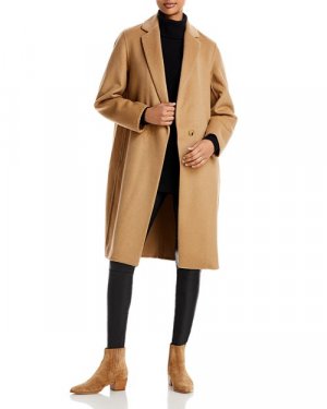 Классическое прямое пальто , цвет Tan/Beige Vince