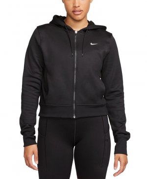 Женская толстовка с молнией во всю длину rma-FIT One , черный Nike