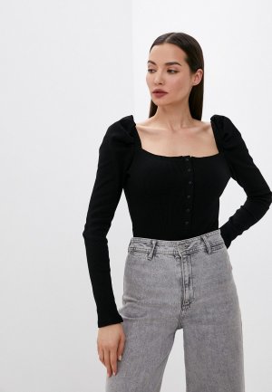 Боди TrendyAngel. Цвет: черный