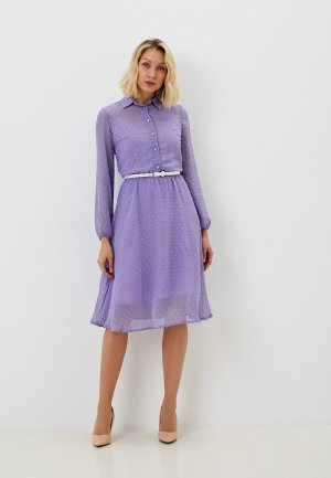 Платье PF. Цвет: фиолетовый