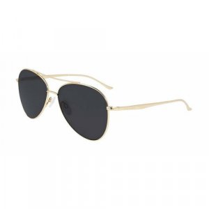 Солнцезащитные очки DO102S 717, черный Donna Karan. Цвет: черный