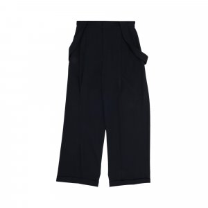 Винтажные брюки с подвесками , темно-синие Jean Paul Gaultier