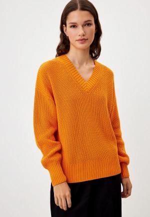 Пуловер Sela. Цвет: оранжевый