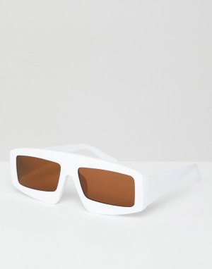 Белые солнцезащитные очки -Белый 7X