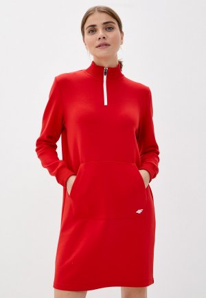 Платье 4F. Цвет: красный