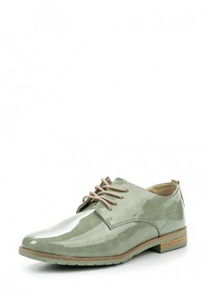 Ботинки Marco Tozzi. Цвет: зеленый