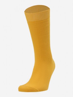 Носки, 1 пара, Желтый GSD. Цвет: желтый