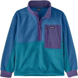 Пуловер Microdini с молнией до половины - Детская , синий Patagonia