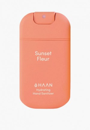 Спрей для рук антисептический Haan Очищающий и увлажняющий Таинственный закат / Hand Sanitizer Sunset Fleur, 30 мл. Цвет: прозрачный