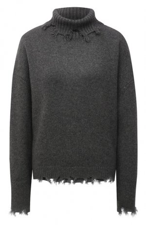 Кашемировый свитер Addicted. Цвет: серый
