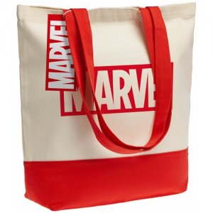 Сумка-шоппер красная Марвел Marvel