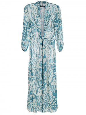 Пляжное платье Premium Otoman с завязками Lenny Niemeyer. Цвет: разноцветный