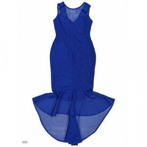 Платье , размер 42, синий Goddiva. Цвет: синий