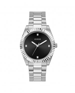 Мужские часы Connoisseur GW0542G1 со стальным и серебряным ремешком , серебро Guess