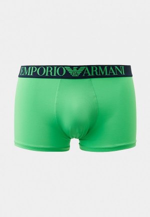 Трусы Emporio Armani. Цвет: зеленый