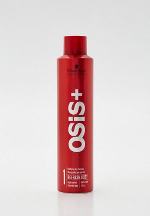 Сухой шампунь Schwarzkopf Professional OSIS+ легкой фиксации, refresh dust, 300 мл.. Цвет: прозрачный