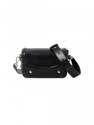 Миниатюрная кожаная сумка-портфель Ransel , черный Lemaire