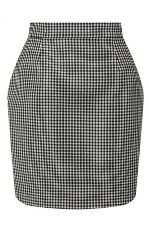 Шерстяная юбка Racil. Цвет: чёрно-белый