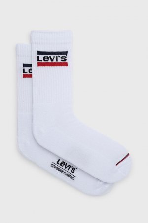 Носки (2 упаковки) Levi's, белый Levi's
