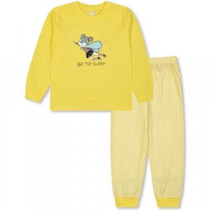 Пижама для девочки - Жёлтый Фея , размер 104 TAKRO. Цвет: желтый