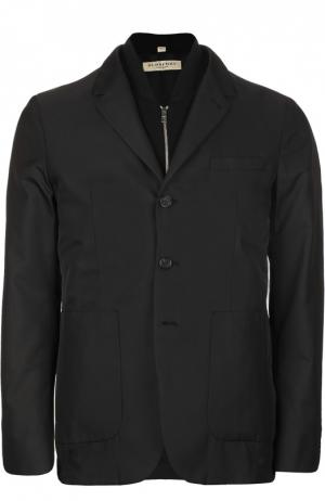 Пиджак с жилетом Burberry. Цвет: черный
