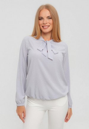 Блуза Текстиль Хаус. Цвет: серый