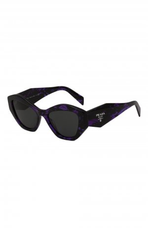 Солнцезащитные очки Prada. Цвет: фиолетовый