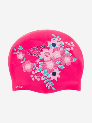 Шапочка для плавания девочек , Розовый, размер 52-54 Joss. Цвет: розовый