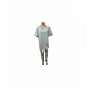 Пижама , размер 100, зеленый Свiтанак. Цвет: зеленый/оливковый