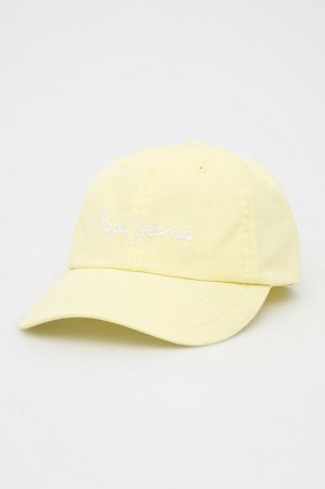 Хлопковая кепка LUCIA CAP , желтый Pepe Jeans