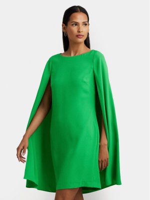Коктейльное платье свободного кроя , зеленый Lauren Ralph