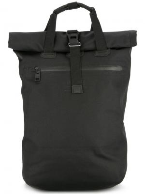 Рюкзак прямоугольной формы As2ov. Цвет: черный