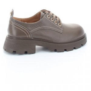 Туфли Madella женские демисезонные, размер 38, цвет коричневый, артикул XAN-23804-3H-KP. Цвет: коричневый