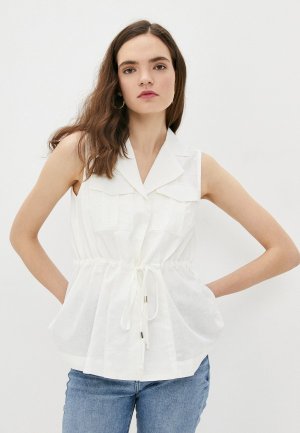 Блуза B.Style. Цвет: белый