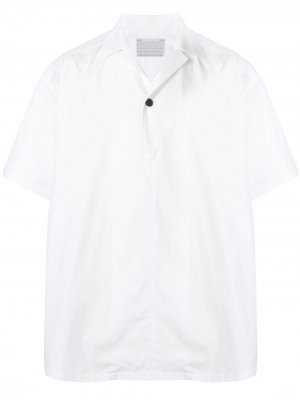 Рубашка с короткими рукавами Kolor. Цвет: белый