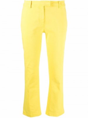 Slim-cut ankle-length trousers Nº21. Цвет: желтый