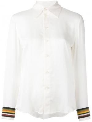 Рубашка Caribe Wales Bonner. Цвет: белый