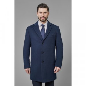 Пальто , размер 56 3XL, синий LEXMER. Цвет: синий/темно-синий