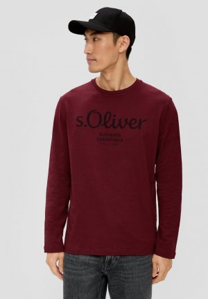 Рубашка с длинным рукавом , цвет bordeaux s.Oliver