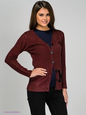 Кардиган OUTFITTERS NATION. Цвет: терракотовый