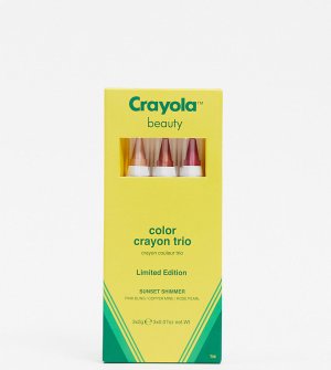 Три косметических карандаша (Sunset Shimmer)-Многоцветный Crayola