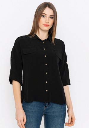 Блузка-рубашка , цвет black Felix Hardy