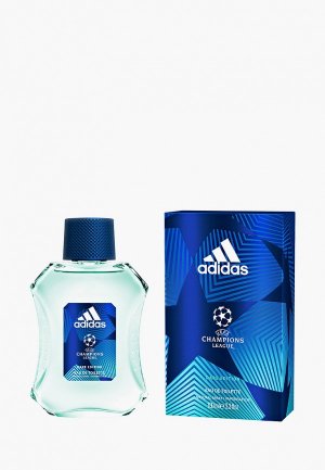 Туалетная вода adidas UEFA 6 Champions League Dare Edition, 100 мл. Цвет: прозрачный