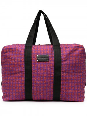 Дорожная сумка на молнии с монограммой 10 CORSO COMO. Цвет: purple - red