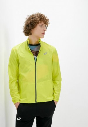 Куртка спортивная ASICS CORE JACKET. Цвет: зеленый