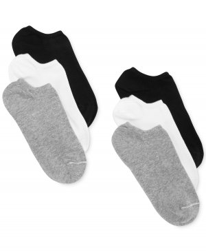 Набор из 6 женских хлопковых носков-невидимок Hue