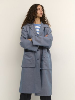 Пальто из линя в стиле повседневного кроя , синий Karen By Simonsen