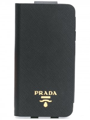 Чехол для iPhone X с логотипом Prada