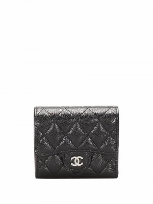 Маленький бумажник Timeless Chanel Pre-Owned. Цвет: черный